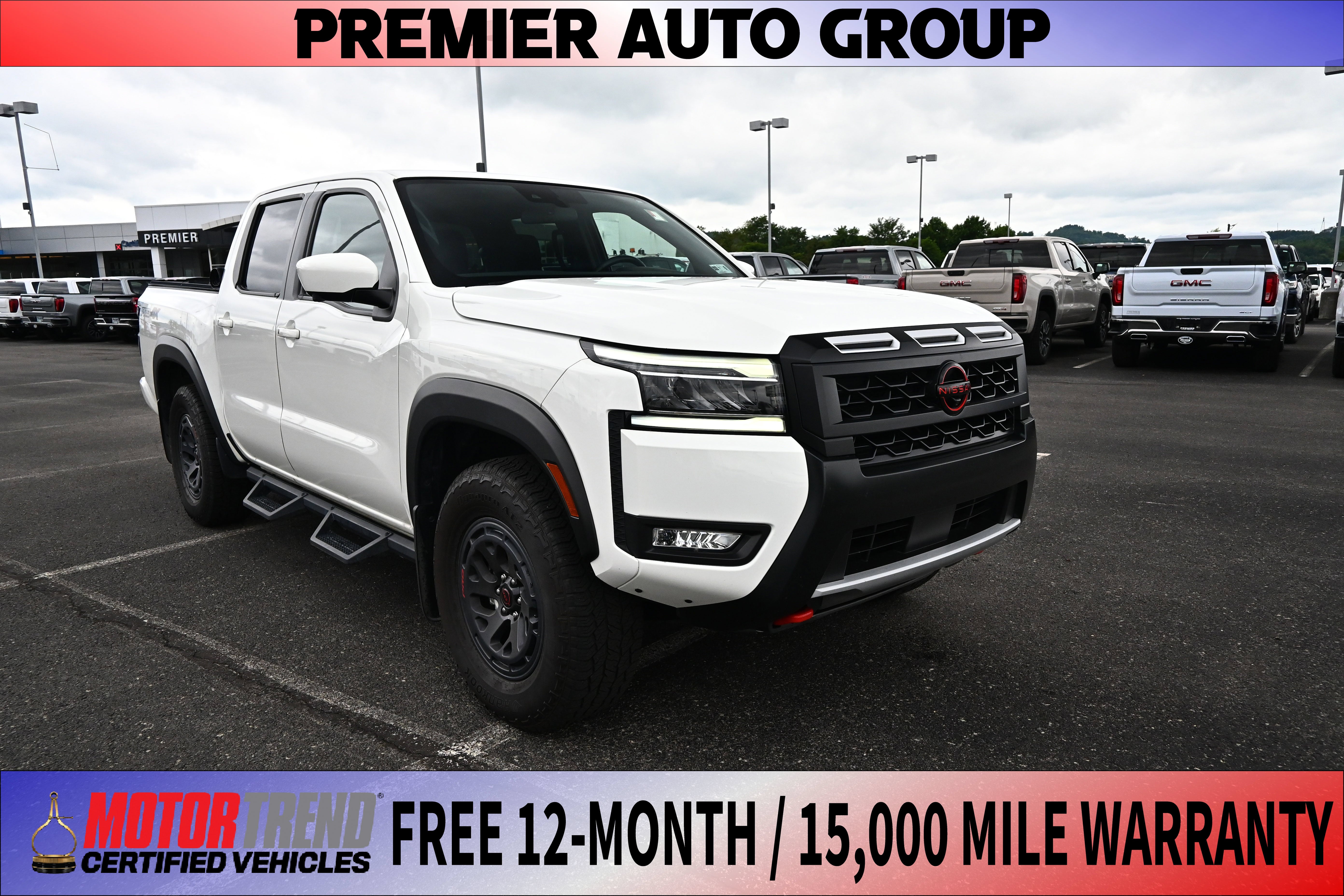 2025 Nissan Frontier PRO-4X in Other — front three-quarter view