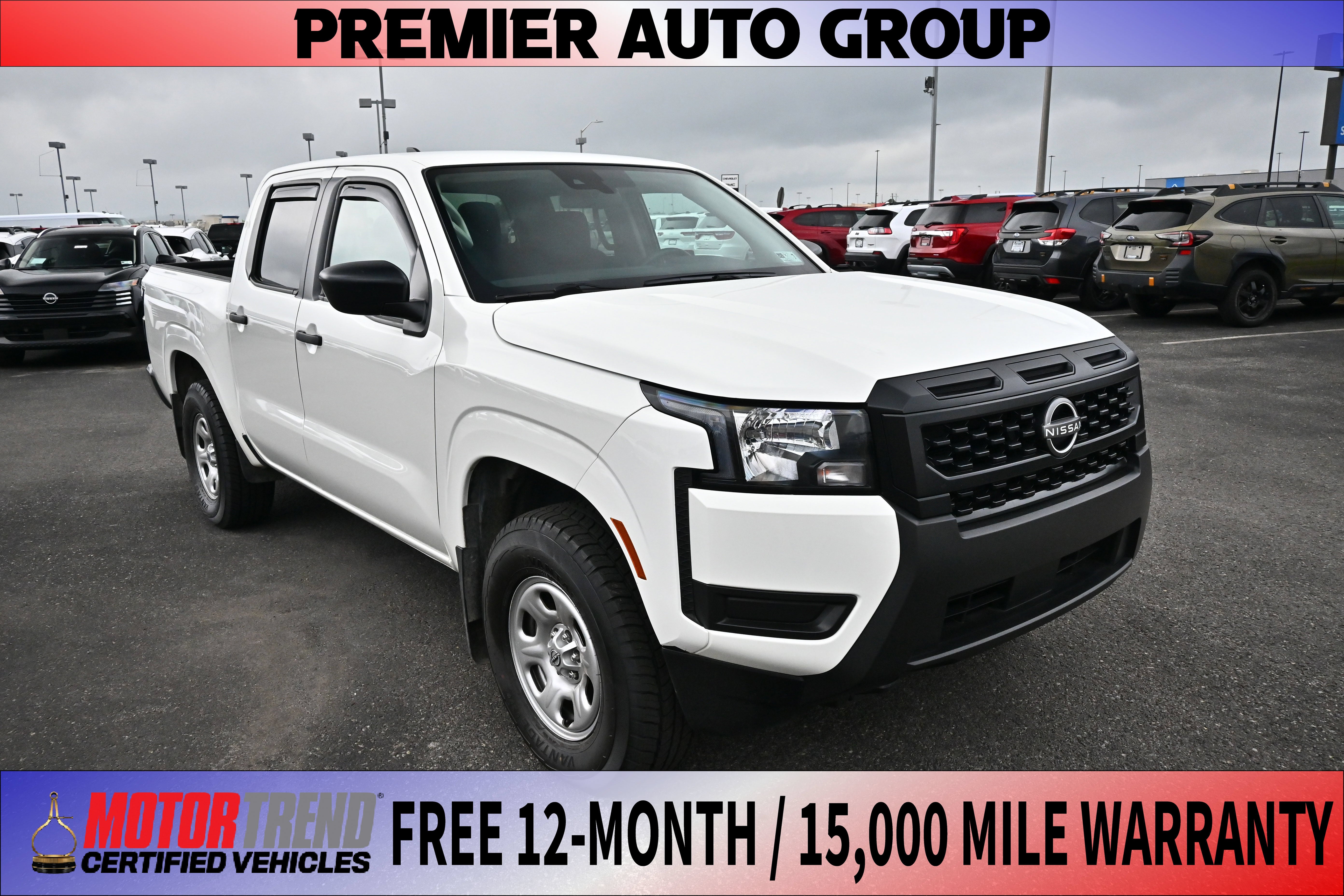 2025 Nissan Frontier S in Other — front three-quarter view