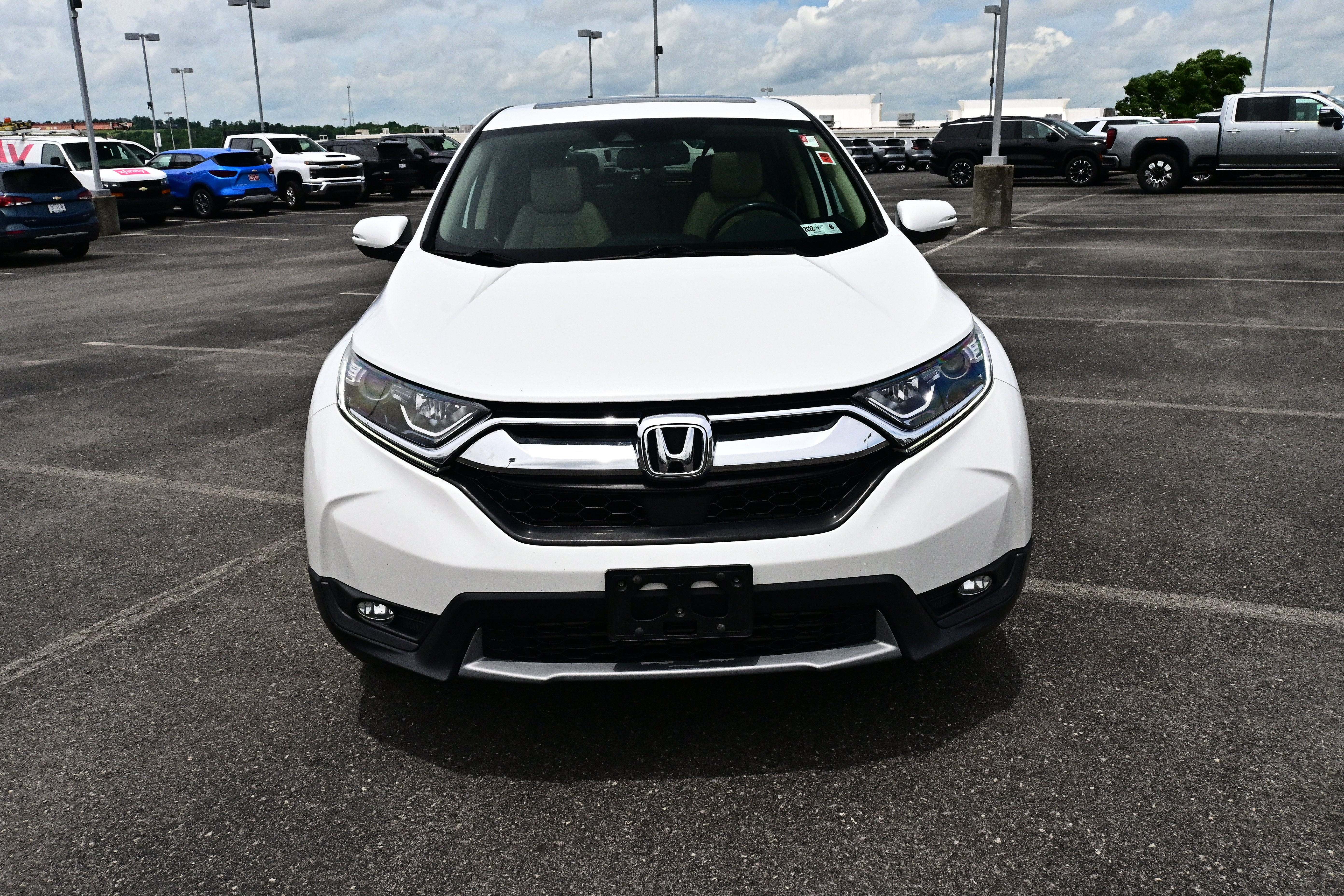 2019 Honda CR-V — rear three-quarter view