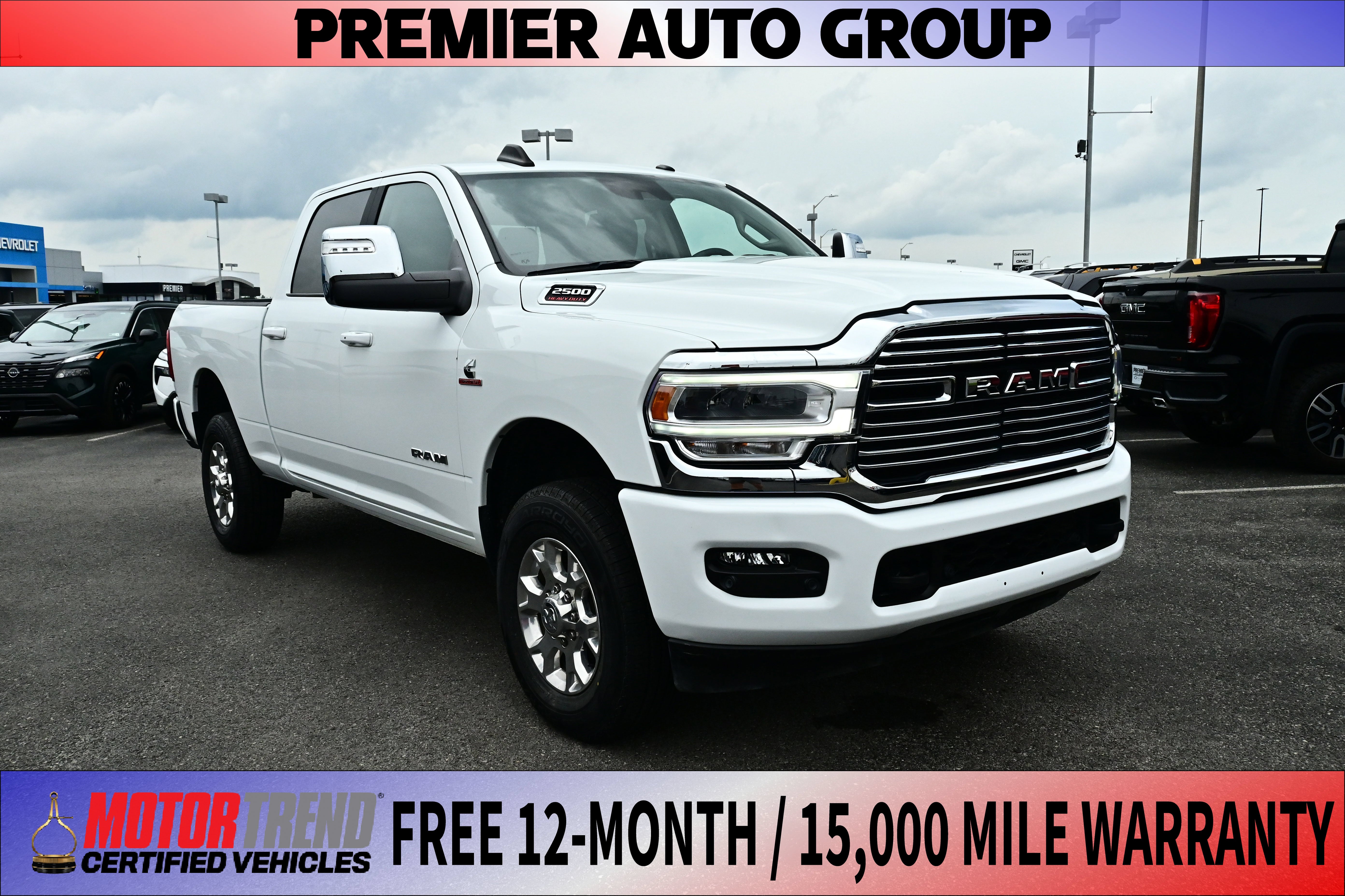 2024 RAM 2500 Laramie in Other — front three-quarter view