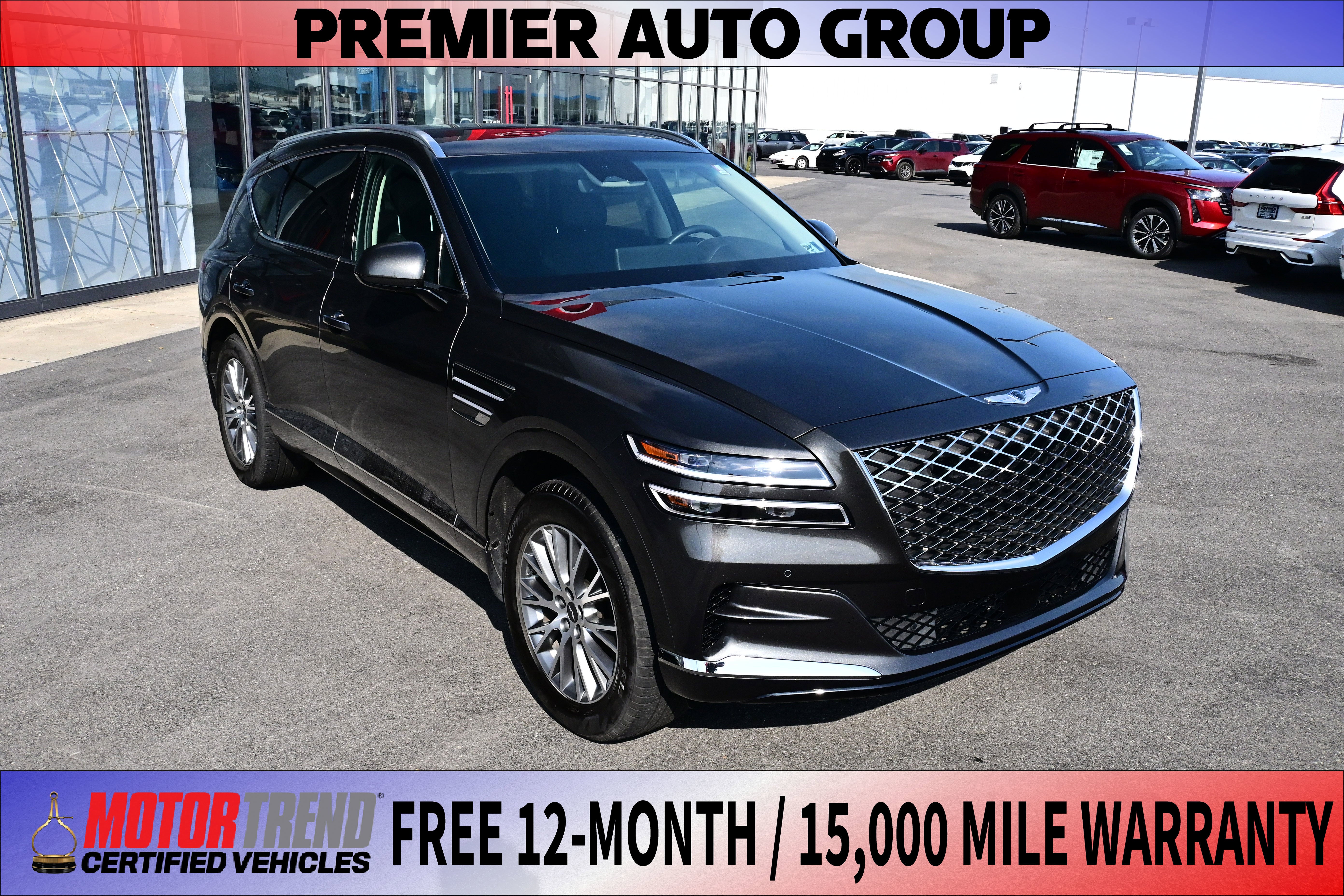 2024 Genesis GV80 NA in Other — front three-quarter view
