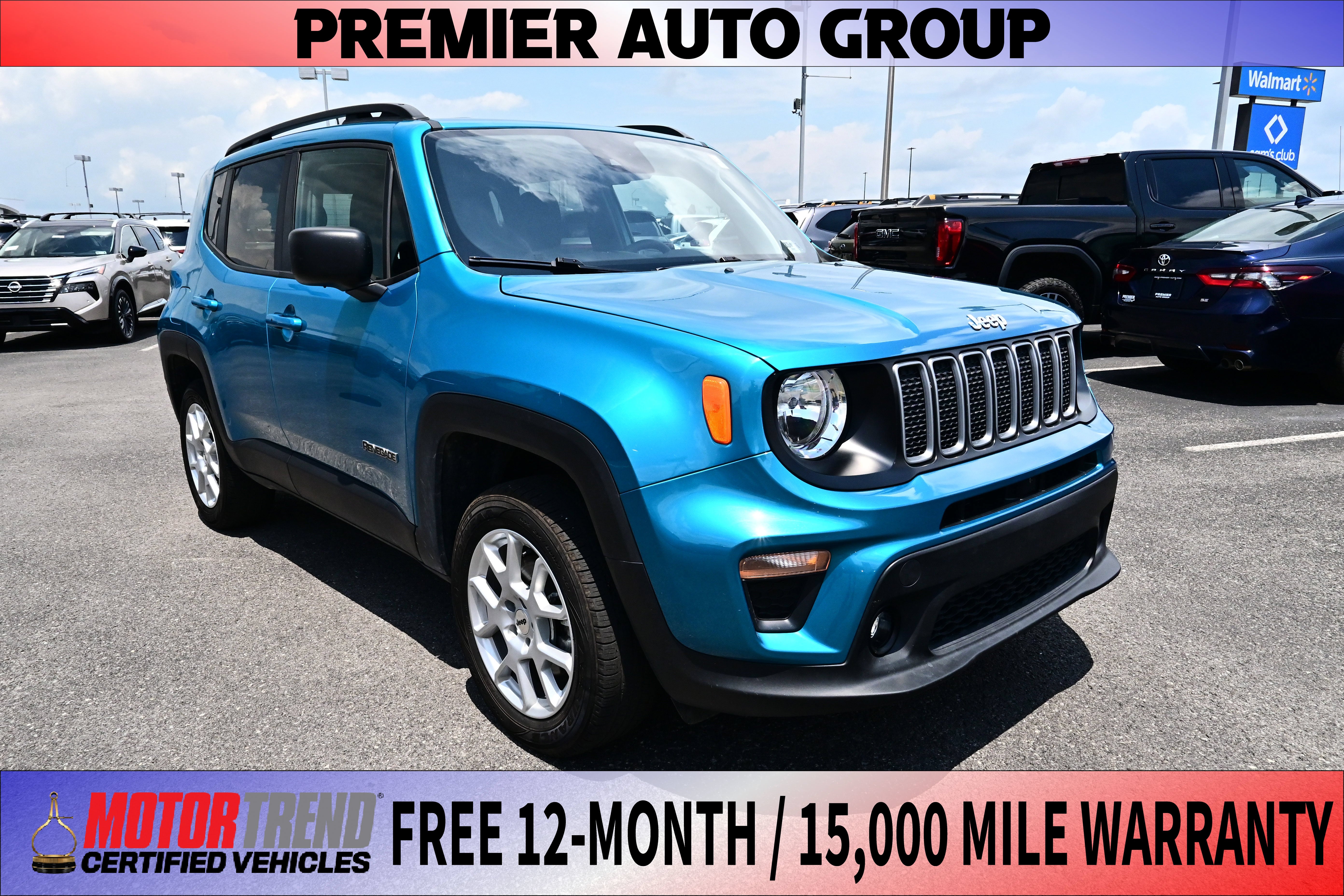 2022 Jeep Renegade Latitude in Other — front three-quarter view